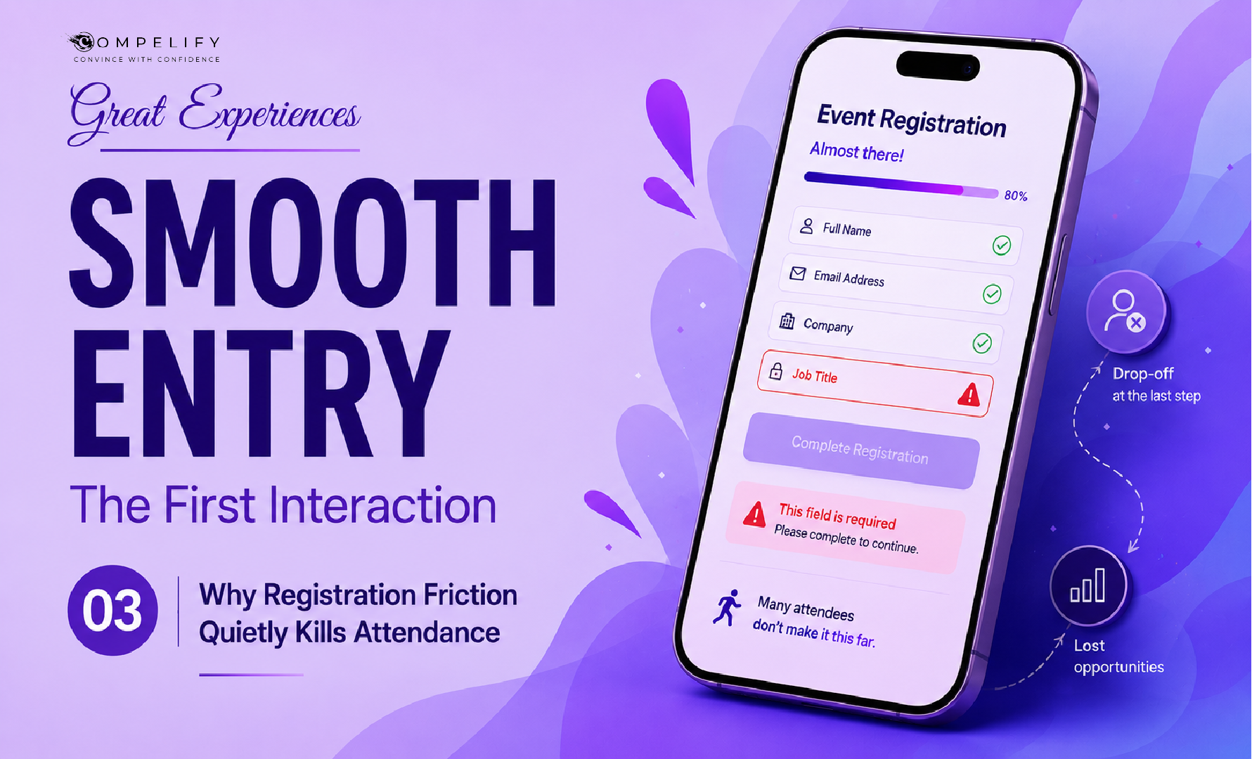 Why Registration Friction Quietly Kills Attendance